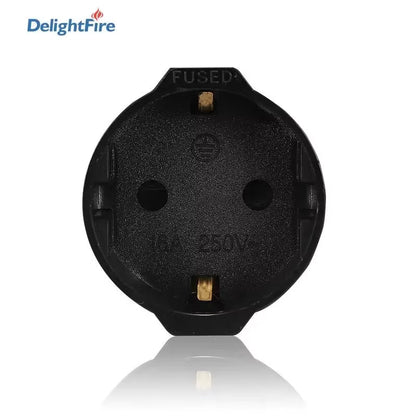 European EU to UK Plug Adapter Standard Euro 250V EU Plug to UK Electrical Socket Power Adapter Electrical Socket Outlet